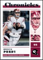 2022 Brock Purdy Panini Chronicles - Rookie (#:41) (Stock: 2) - $7.50