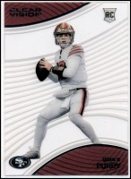 2022 Brock Purdy Panini Chronicles - Clear Vision Rookie (#:8) (Stock: 1) - $7.50