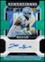 2022 Jeremiah Gemmel Panini Prizm Draft Picks - Sensational Signatures Autograph Green Prizm (#:SS-JGE) (Stock: 1) - $4.50