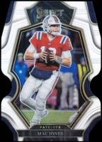 2022 Mac Jones Select - White Die Cut Prizm (#'d Actual 1/49) (#:167) (Stock: 1) - $6.00