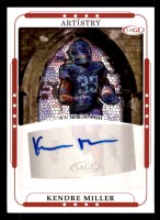 2023 Kendre Miller Sage Artistry - Autograph Red (#:ART-KM2) (Stock: 1) - $8.00