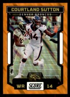 2023 Courtland Sutton Score - Lava (#'d to 565) (#:72) (Stock: 1) - $3.00