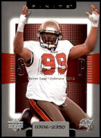 2003 Warren Sapp Upper Deck Finite - (#'d to 2350) (#:56) (Stock: 1) - $2.00