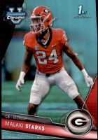 2023 Malaki Starks Bowman Chrome University - 1st Bowman Aqua Refractor (#'d to 299) (#:55) (Stock: 1) - $3.00