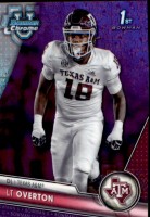 2023 LT Overton Bowman Chrome University - 1st Bowman Purple Mini-Diamond Refractor (#'d to 399) (#:139) (Stock: 1) - $3.00