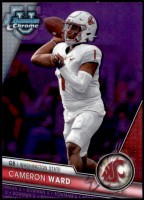 2023 Cameron Ward Bowman Chrome University - Purple Refractor (#'d to 399) (#:145) (Stock: 1) - $6.00