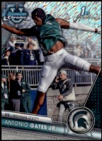 2023 Antonio Gates Jr. Bowman Chrome University - 1st Bowman Shimmer Refractor (#:174) (Stock: 1) - $3.00