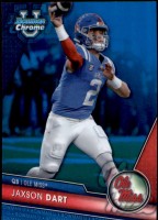 2023 Jaxson Dart Bowman Chrome University - Blue Refractor (#'d to 199) (#:191) (Stock: 1) - $3.75