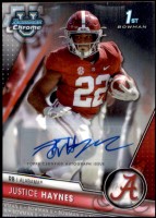 2023 Justice Haynes Bowman Chrome University - Autograph (#:85) (Stock: 1) - $6.00