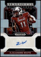 2022 ZaQuandre White Panini Prizm Draft Picks - Sensational Signature Prizm Autograph (#:SS-ZWH) (Stock: 1) - $3.00