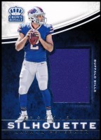 2017 Nathan Peterman Crown Royale - Rookie Silhouette Jersey (#:1) (Stock: 1) - $3.00