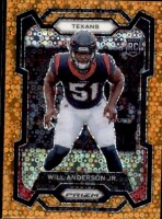 2023 Will Anderson Jr. Panini Prizm - Rookie Orange Disco Prizm (#:342) (Stock: 1) - $3.75