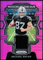 2023 Michael Mayer Panini Prizm - Rookie Gear Jersey Pink Prizm (#:RG-MM) (Stock: 1) - $6.00