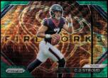 2023 CJ Stroud Panini Prizm - Fireworks Green Prizm (#:10) (Stock: 1) - $6.00