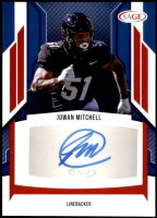 2024 Juwan Mitchell Sage - Autograph Red (#:A-JM5) (Stock: 1) - $4.00