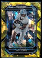 2023 Josh Downs Panini Prizm Draft Picks - Gold Ice Prizm Rookie (#:139) (Stock: 1) - $1.50