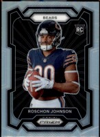 2023 Roschon Johnson Panini Prizm - Rookie Silver Prizm Variation SP (#:340) (Stock: 1) - $3.00