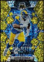 2023 Aaron Donald Panini Mosaic - Gold Sparkle (#'d 15/24) (#:139) (Stock: 1) - $25.00