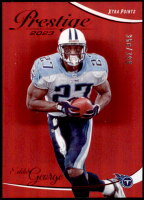 2023 Eddie George Prestige - Xtra Points Red (#'d to 399) (#:286) (Stock: 1) - $2.00