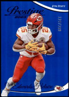 2023 Clyde Edwards-Helaire Prestige - Xtra Points Blue (#'d to 299) (#:144) (Stock: 1) - $2.00