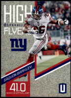 2019 Saquon Barkley Panini Unparalleled - High Flyers (#:HF-SF) (Stock: 1) - $1.50