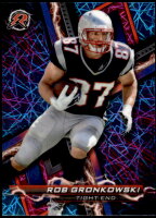 2023 Rob Gronkowski Topps Composite - Resurgence Blue & Pink Lazer Refractor (#:73) (Stock: 1) - $1.50