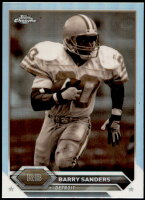 2023 Barry Sanders Topps Composite - Topps Chrome Sepia Refractor (#:9) (Stock: 3) - $1.50