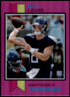 2023 Will Levis Topps Composite - 1973 Topps Pink Refractor Rookie (#:1973-25) (Stock: 1) - $3.50