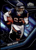 2023 Devin Hester Topps Composite - Topps Chrome Black Purple Mini Diamond Refractor (#'d to 150) (#:108) (Stock: 1) - $3.00