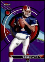 2023 Doug Flutie Topps Composite - Finest Purple Refractor (#'d to 250) (#:157) (Stock: 1) - $2.50