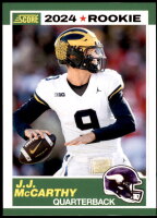 2024 JJ McCarthy Score - 35th Anniversary Rookie (#:8) (Stock: 3) - $3.00