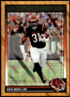 2024 Zack Moss Score - Lava (#'d to 630) (#:123) (Stock: 1) - $2.50