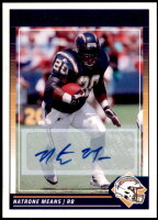 2024 Natrone Means Score - Autograph (#:170) (Stock: 1) - $7.50