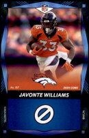 2024 Javonte Williams UNO Elite NFL - Blue Foil (#:187) (Stock: 1) - $0.75