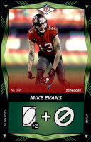 2024 Mike Evans UNO Elite NFL - Green Foil (#:59) (Stock: 1) - $1.00