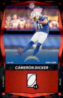 2024 Cameron Dicker UNO Elite NFL - Red Foil (#:51) (Stock: 1) - $0.75