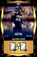 2024 Julian Love UNO Elite NFL - Yellow Foil (#:108) (Stock: 1) - $0.75