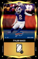 2024 Tyler Bass UNO Elite NFL - Yellow Foil (#:16) (Stock: 1) - $0.75