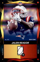 2024 Jalen Reagor UNO Elite NFL - Yellow/Red Dual Color Foil (#:143) (Stock: 1) - $1.00