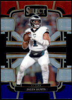 2023 Jalen Hurts Select - Red White and Blue Die-Cut Prizm (#:79) (Stock: 1) - $2.50