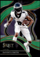 2023 DeVonta Smith Select - Green Die-Cut Prizm (#'d to 499) (#:272) (Stock: 1) - $2.50