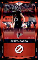 2024 Drake London UNO Elite NFL - Red Foil (#:106) (Stock: 1) - $0.75