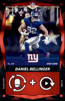 2024 Daniel Bellinger UNO Elite NFL - Red Foil (#:19) (Stock: 1) - $0.75