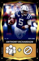 2024 Anthony Richardson UNO Elite NFL - Yellow Foil (#:145) (Stock: 1) - $1.00