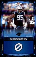 2024 Derrick Brown UNO Elite NFL - Blue Foil (#:28) (Stock: 1) - $0.75