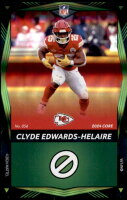 2024 Clyde Edwards-Helaire UNO Elite NFL - Green Foil (#:56) (Stock: 1) - $0.75