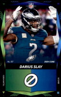 2024 Darius Slay Jr. UNO Elite NFL - Green/Blue Dual Color Foil (#:157) (Stock: 1) - $1.00