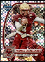 2024 Thomas Castellanos Bowman Chrome University - 1st Bowman X-Fractor (#:172) (Stock: 1) - $3.00