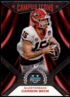 2024 Carson Beck Bowman Chrome University - Campus Icons (#:1) (Stock: 2) - $1.50