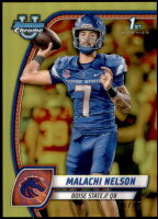 2024 Malachi Nelson Bowman Chrome University - 1st Bowman Yellow Refractor (#'d to 75) (#:196) (Stock: 1) - $7.50